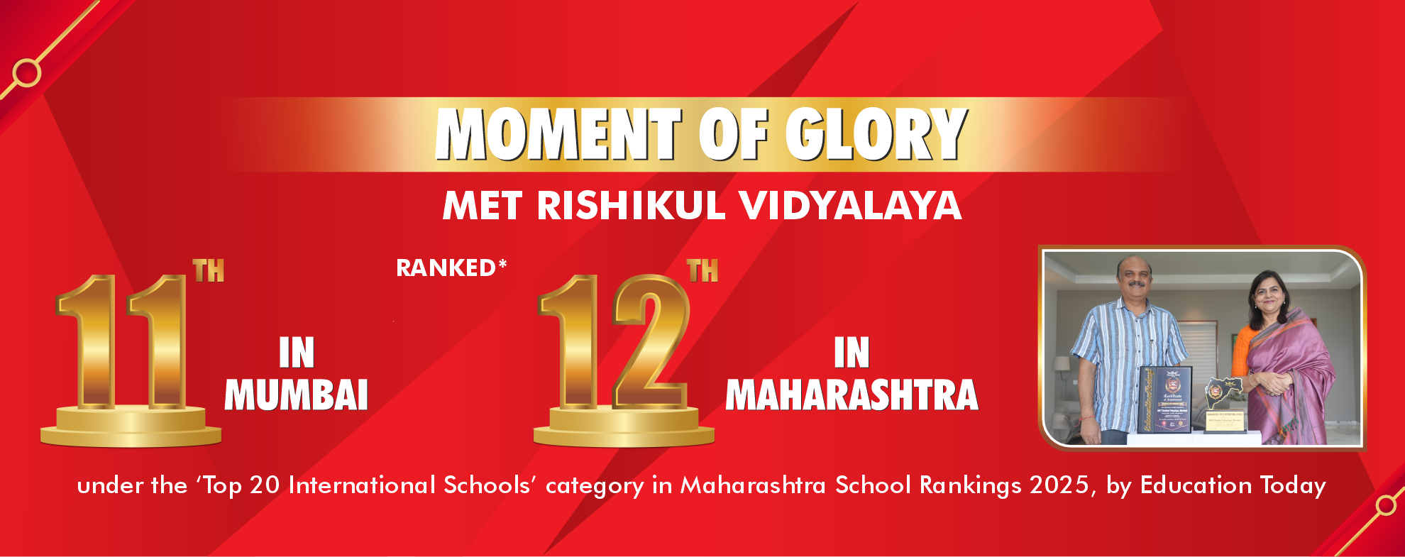 MRV EDUCATION TODAY RANKED CREATIVE