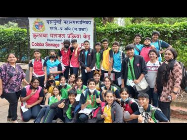 Students Visit Sewage Treatment Plant