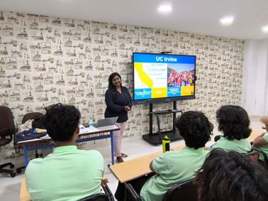 University of California Irvine visit to MRV