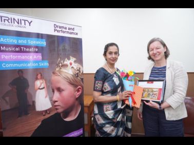 Leadership Team from Trinity College at MRV