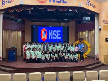MRV AS Level students visit NSE India