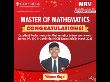 Master of Mathematics - Vihaan Sinyal