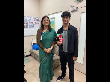 IGCSE Topper Jash Nagrecha Inspires MRV Grade 10 Students