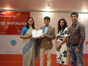 MRV Felicitates Cambridge March 2025 Series Toppers