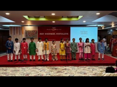 Hindi Diwas 2025 Celebrated with Creativity at MET Rishikul Vidyalaya