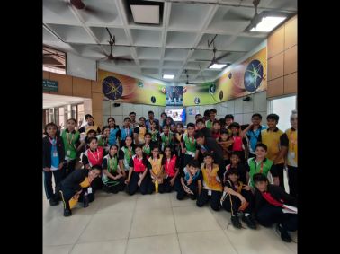 Educational visit to the Nehru Science Centre