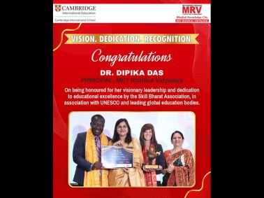 Dr. Dipika Das Felicitated for Educational Excellence