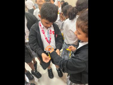 Grade 1 and 2 Friendship Day celebration