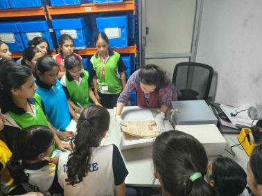 Grade 6 Students Explore History at Godrej Archives