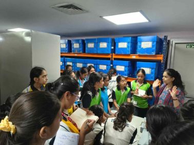 Grade 6 Students Explore History at Godrej Archives