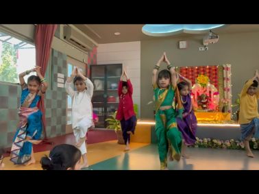 Little MRVians celebrated Ganesh Utsav with joy