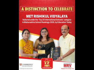 MET Rishikul Vidyalaya Ranked 12th in Maharashtra