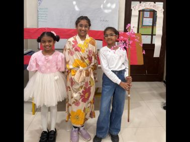 MRV Grade V Students Bring Totto-Chan to Life