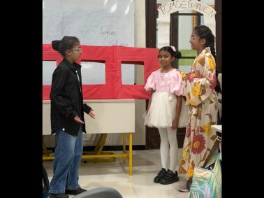 MRV Grade V Students Bring Totto-Chan to Life